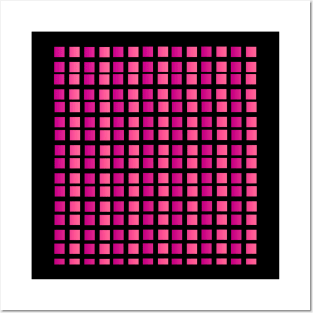 SQUARES PATTERN,  SQUARE STANDARD Posters and Art